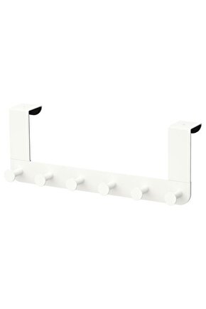 Kapı Askısı Beyaz Renk Ikea Kapı Üstü Geçmeli Askı A Kalite  35x13 Cm