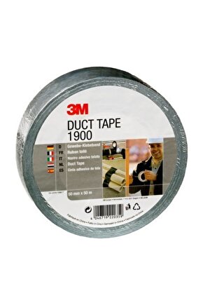 3m 1900 Duck Tape Tamir Bandı 50mm X 50mt Gri Bant