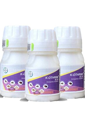 K-othrine Sc50 Genel Haşere Ilacı 50 ml X 3 Adet Skt.2027