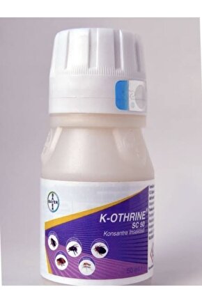 Bayer K Othrine Sc 50 Haşere Ilacı 2 Adet 50 ml Skt.2027