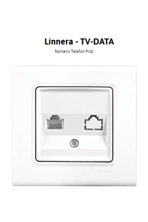 Linnera Nümeris Telefon Prizi (rj11)