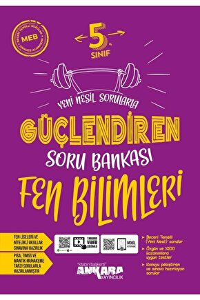 5. Sınıf Fen Bilimleri Güçlendiren Soru Bankası 2022-23 Dönemi