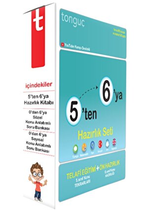 Tonguç 5 Ten 6 Ya Hazırlık Seti