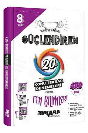 8. Sınıf Güçlendiren Fen Bilimleri 20li Konu Tekrar Denemesi