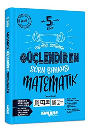 5. Sınıf Güçlendiren Matematik Soru Bankası  Demet Baki  Ankara Yayıncılık  9786052662915