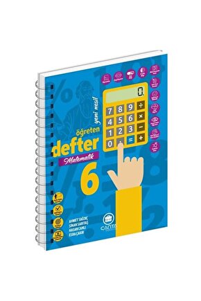 Çanta Yayınları 6 Sınıf Matematik Okula Yardımcı Öğreten Defter Akıllı