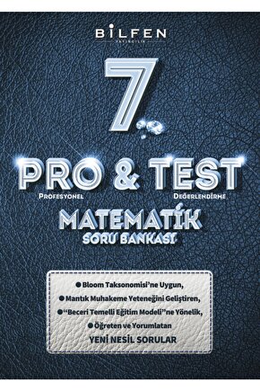 7. Sınıf Matematik Protest Soru Bankası Bilfen Yayıncılık