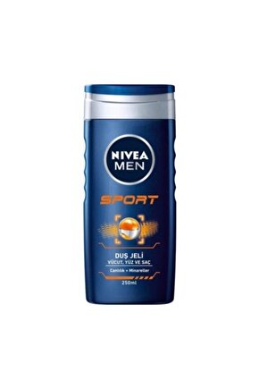 Sport Erkekler Için Saç & Yüz & Vücut Jeli 250 ml