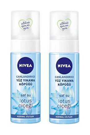 Canlandırıcı Yüz Yıkama Köpüğü Normal Ciltler 150ml X 2 Adet