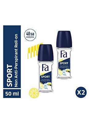 Sport Roll-on 50 ml X 2 Adet