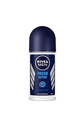 Men Erkek Roll On Deodorant Fresh Active 48 Saat Anti-perspirant Koruma 50ml