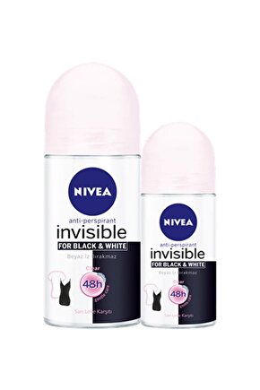 Roll-on Kadın Invisible Pure Black&white 50ml