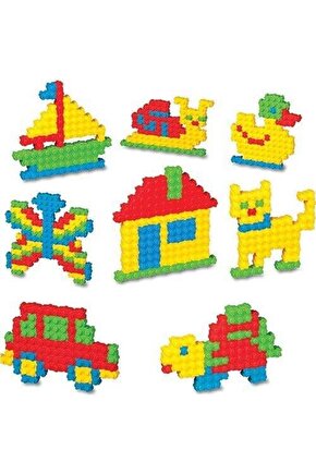 Tik Tak 500 Parça Lego Oyuncak, Eğitici Lego Oyuncak