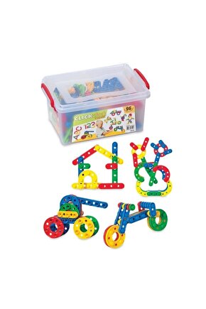 Clıck Clack Puzzle Küçük Kutu - 96 Parça