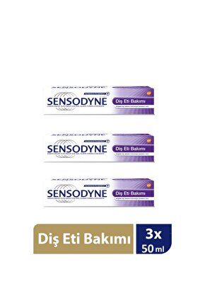 Diş Eti Bakımı Diş Macunu Hassas Dişler Için 50 ml X 3 Lü Paket