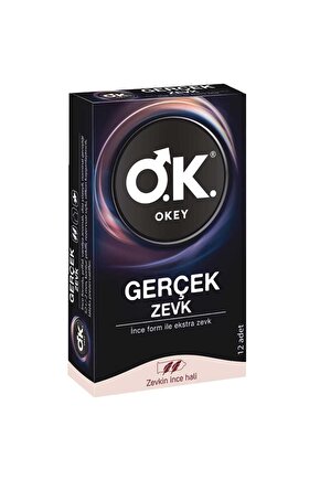 Gerçek Zevk 12 Li Prezervatif