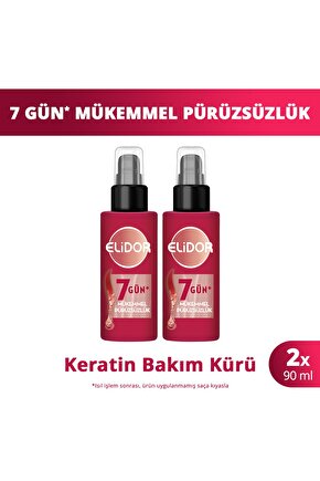Isı Ile Aktifleşen Keratin Bakım Kürü Brezilya Keratin Terapisi 90 ml X2