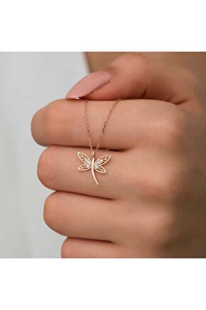 Himarry 925ayarrose Yusufçuk Kolye Gümüşt7075