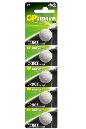Batteries 2032 5 Adet