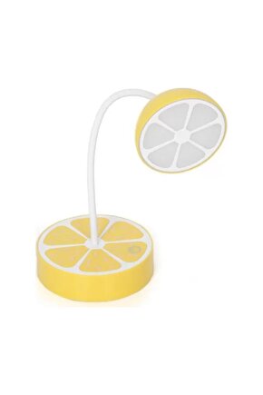 Av9055 Desenli Usb Şarjlı Masa Lambası,turuncu