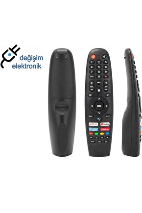 Blaupunkt Bl55145g 55 Uhd Android Led Tv Kumandası Ses Komutsuz