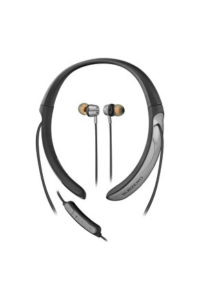 Ep97 Kablosuz Bluetooth Kulaklık Wireless Stereo Mikrofon Boyun Askılı Deri Sporcu Super Bass
