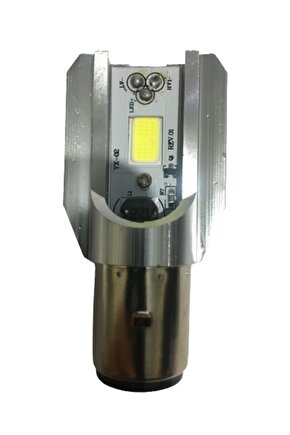 Power Led 12v 3535w Kesik Tip Ampul S2 Bosch Tipi Çift Duy Yüksek Beyaz Işık Onay Motor