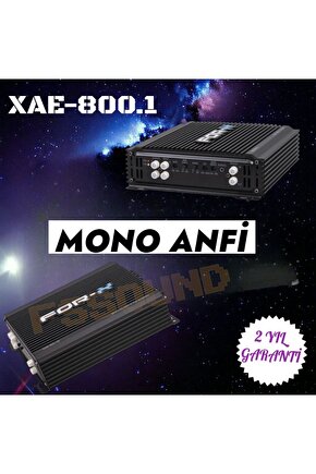 MONO ANFİ XAE-800.1!2 YIL GARANTİLİ!