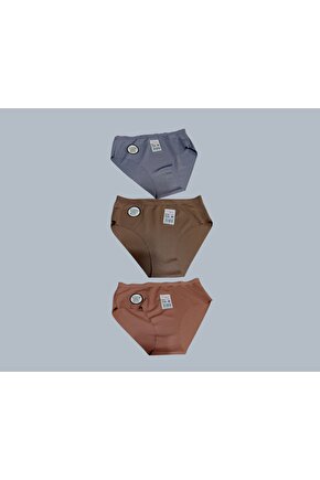 3lü Mikro Lazer Kesim İz Yapmaz Kadın Külot İç Çamaşırı