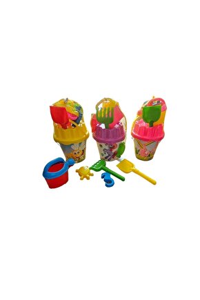 Buyuk Boy Kum Kova Kürek Tırmık Ve Kalıp Seti Plaj