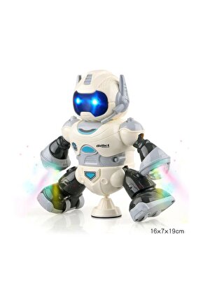 Çok Fonksiyonlu Dönen, Yürüyen, Kayan, Dans, Müzik, Konuşma, Işıklı, Pilli Dans eden Robot