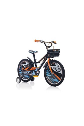 Raptor 20 Jant Çocuk Bisikleti Alüminyum Kadro Siyah Turuncu