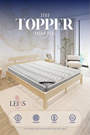 ZEUSS TOPPER 9cm LASTİKLİ YATAK PEDİ