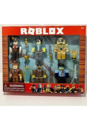 Oyuncak Roblox 6lı Figür Seti 13 Parça Roblox Karakter Figür Seti Karakter Figür