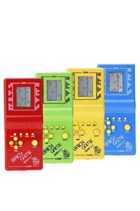 Renkli Pilli Tetris Nostaljik Oyuncak Tetris