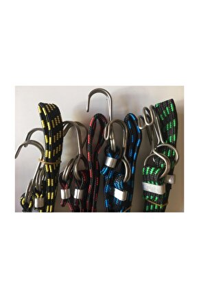 4 Adet Bagaj Lastiği 5x15x100 Çelik Kancalı A+++ Kalite