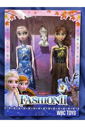 Karlar Ülkesi Frozen 2 Elsa Olaf Anna Kollar Ve Bacaklar Hareketli 2li Set 30 Cm Figür Oyuncak