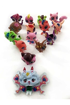 Minişler Ailesi 15 Parça Minişler - Littlest Pet Homes Minişler