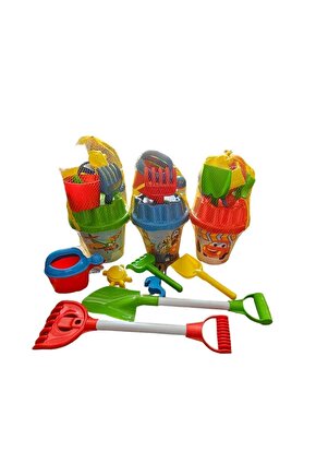 Buyuk Boy Kum Kova Kürek Kalıp Büyük Kürek Ve Tırmık Plaj Setleri