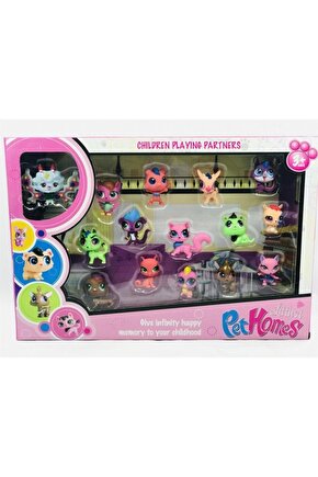 Miniş Ailesi 15li Pet S Kedili Oyuncak