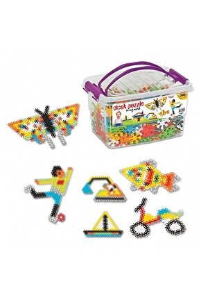 Çiçek Puzzle Box Eğitici Şekiller 500 Parça