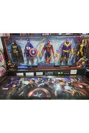 5LI AVENGERSS FİGÜR SETİ