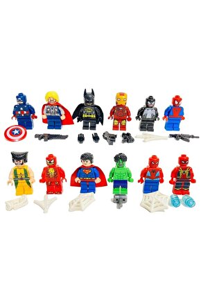 Hero 24 Parça L.E.G.O Kahramanlar Oyuncak Seti