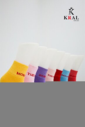Kız Çocuk Mercan Simli Benetton Yazılı T-shirt