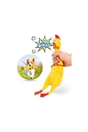Bağıran Nara Atan Tavuk Horoz Oyuncak 30 Cm