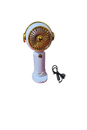 Taşınabilir Usb Şarjlı 3 Kademeli Sessiz Mini Fan Pervaneli Soğutucu Küçük Vantilatör