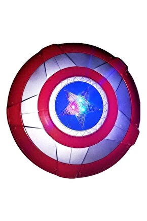 Kaptan Amerika Sesli Işıklı 30 Cm Tutmalı Kalkan Captain America