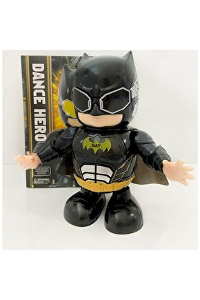 Batman Dans Eden Robot Sesli Işıklı Hareketli Pilli Oyuncak Robot Batman