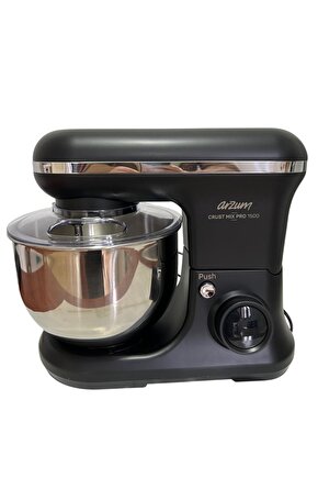 1186-01 CRUST MIX PRO STAND MIKSER SIYAH 1500W