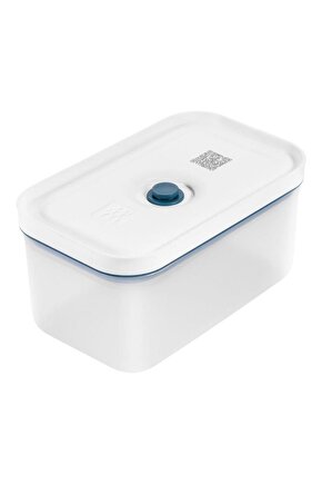 Fresh & Save Vakumlu Saklama Kabı, M, Plastik, Yari Şeffaf-Akdeniz Mavisi